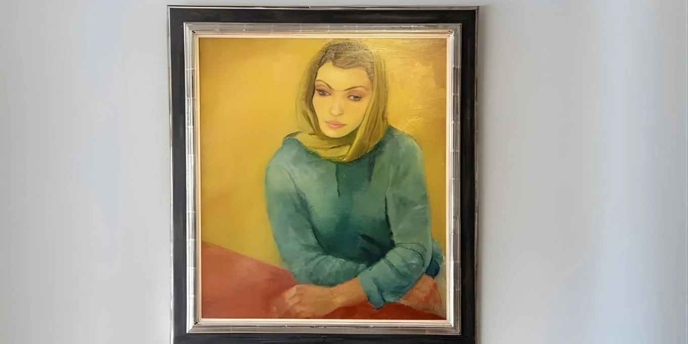 Kunstwerk met 6W spot