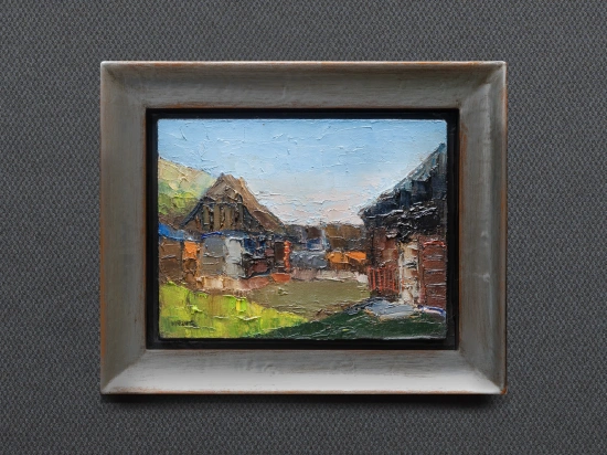 Olieverfschilderijen in zilveren lijst: Kaderspot voor moderne kunst