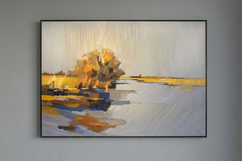 Schilderij perfect ingekaderd met kaderspot techniek
